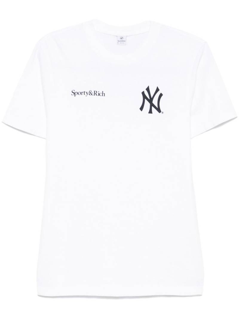 Sporty & Rich Champions T-shirt - White von Sporty & Rich