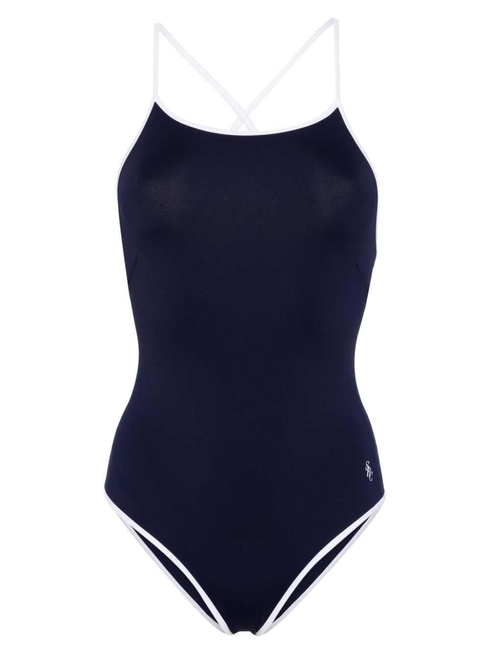 Sporty & Rich Diana swimsuit - Blue von Sporty & Rich