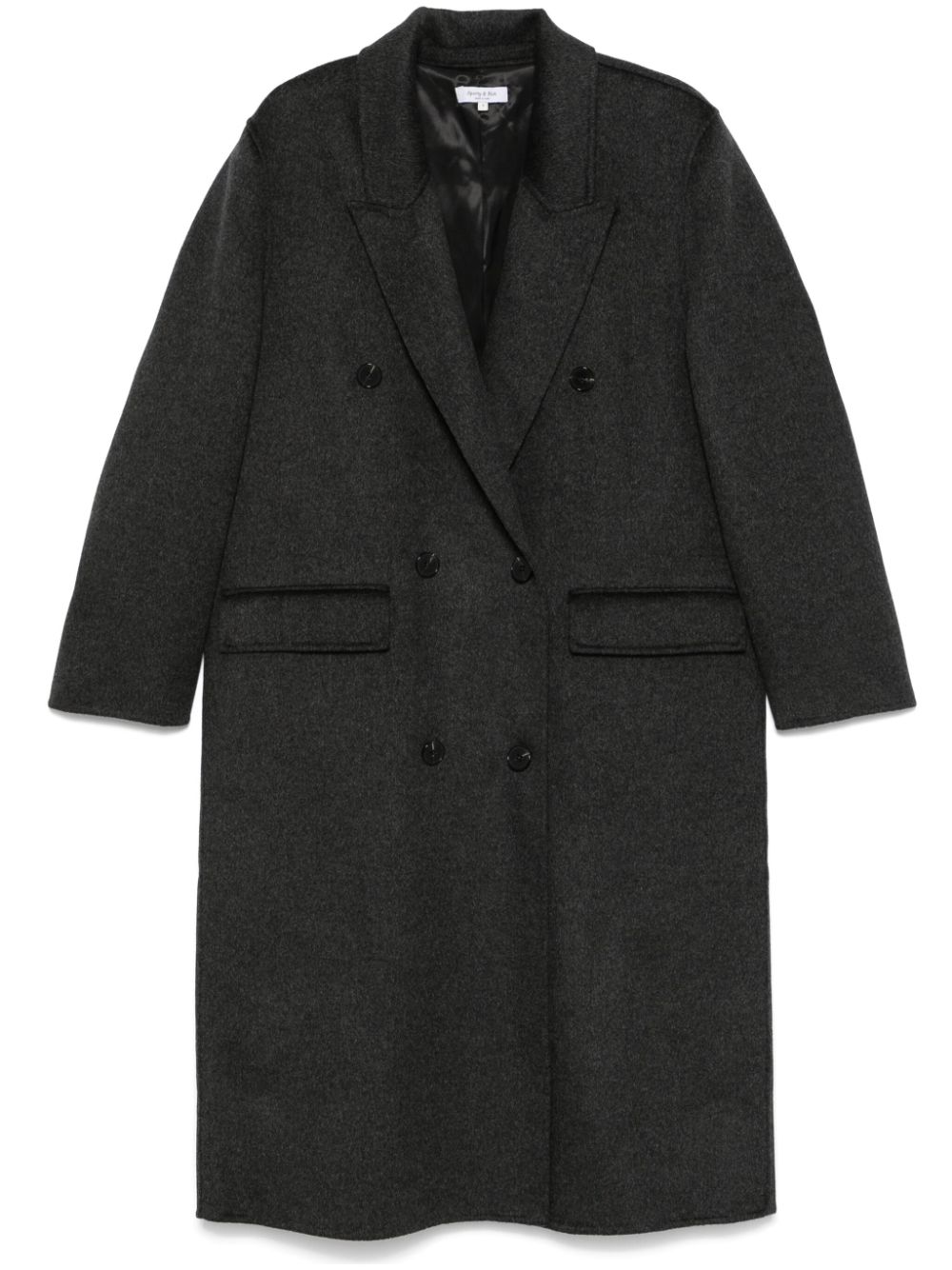 Sporty & Rich Double Faced DB coat - Grey von Sporty & Rich