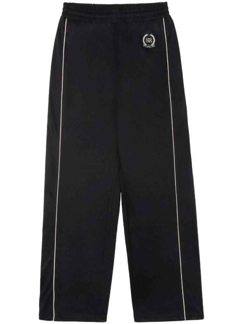 Sporty & Rich Golf logo-embroidered track pants - Black von Sporty & Rich