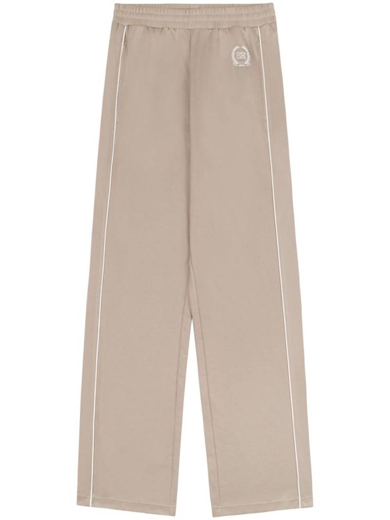 Sporty & Rich Golf logo-embroidered track pants - Neutrals von Sporty & Rich