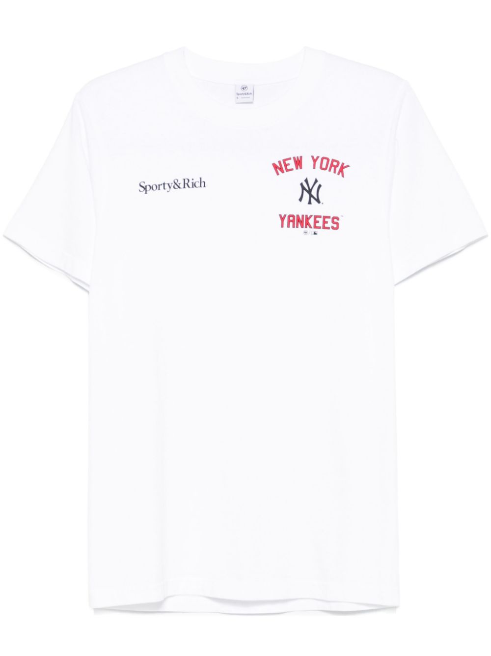 Sporty & Rich Home Run T-shirt - White von Sporty & Rich