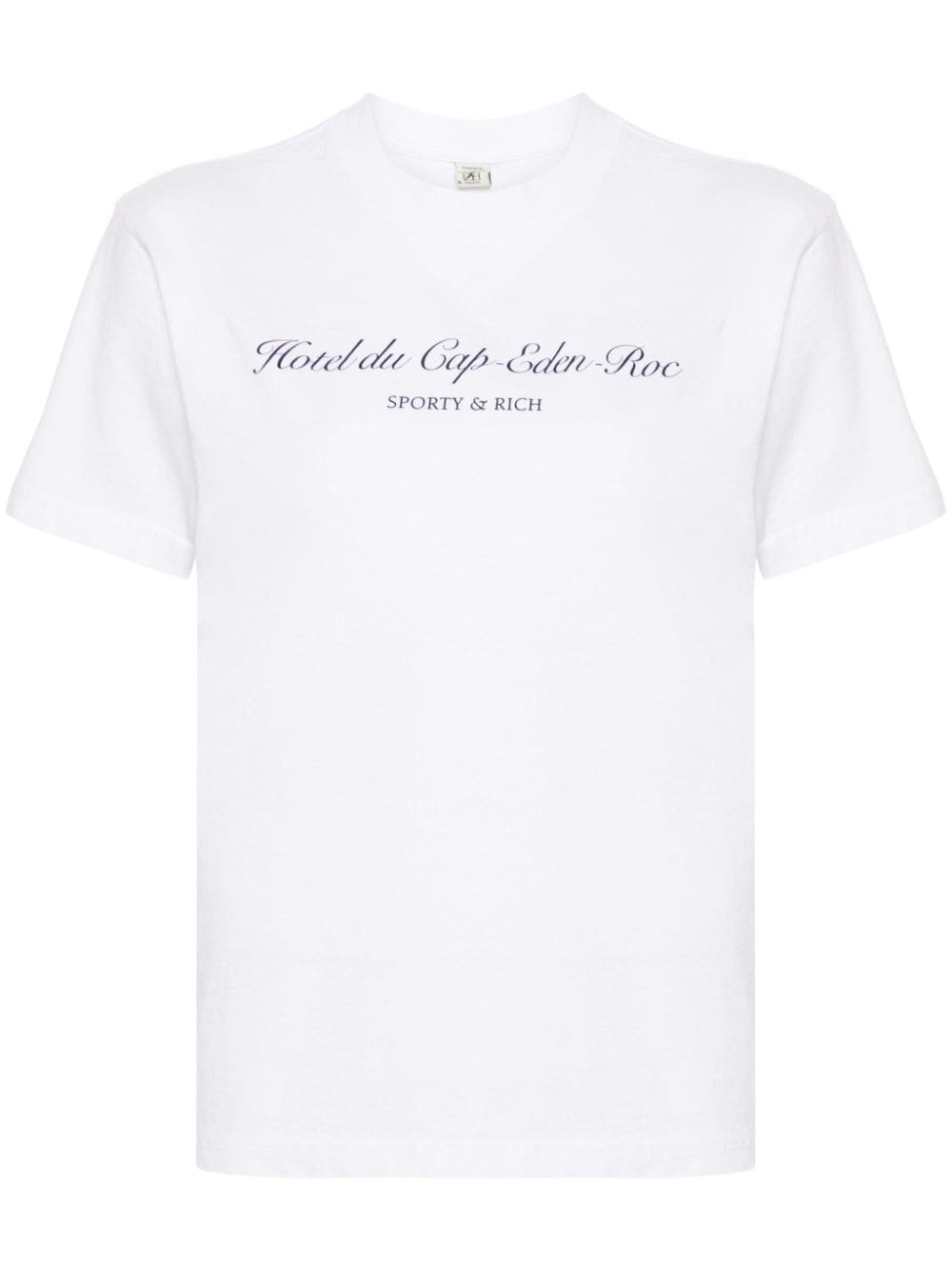 Sporty & Rich Hotel du Cap T-shirt - White von Sporty & Rich