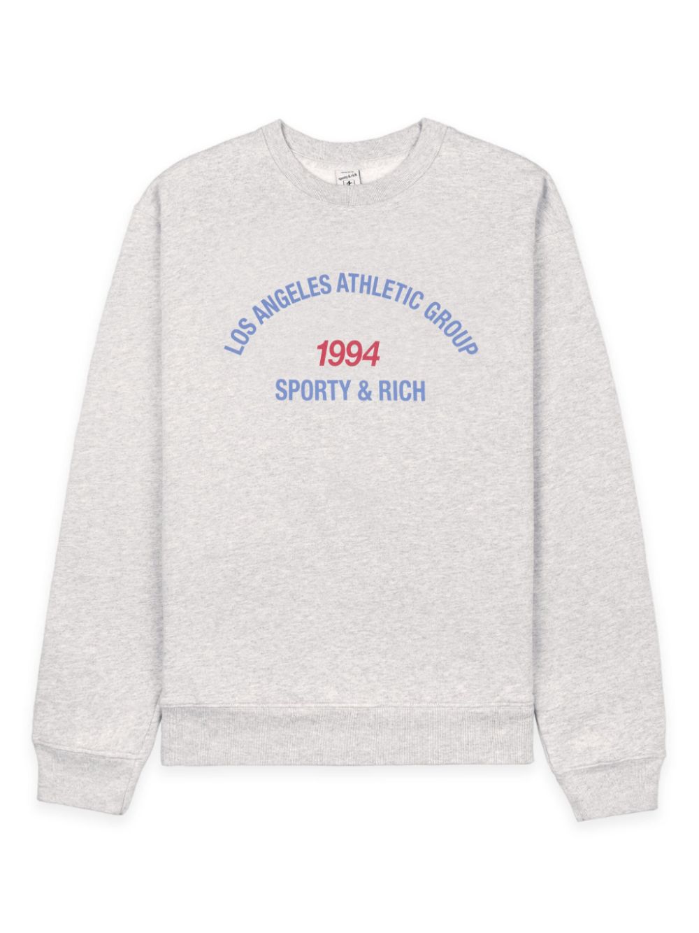 Sporty & Rich LA Athletic Group crew-neck jumper - Grey von Sporty & Rich