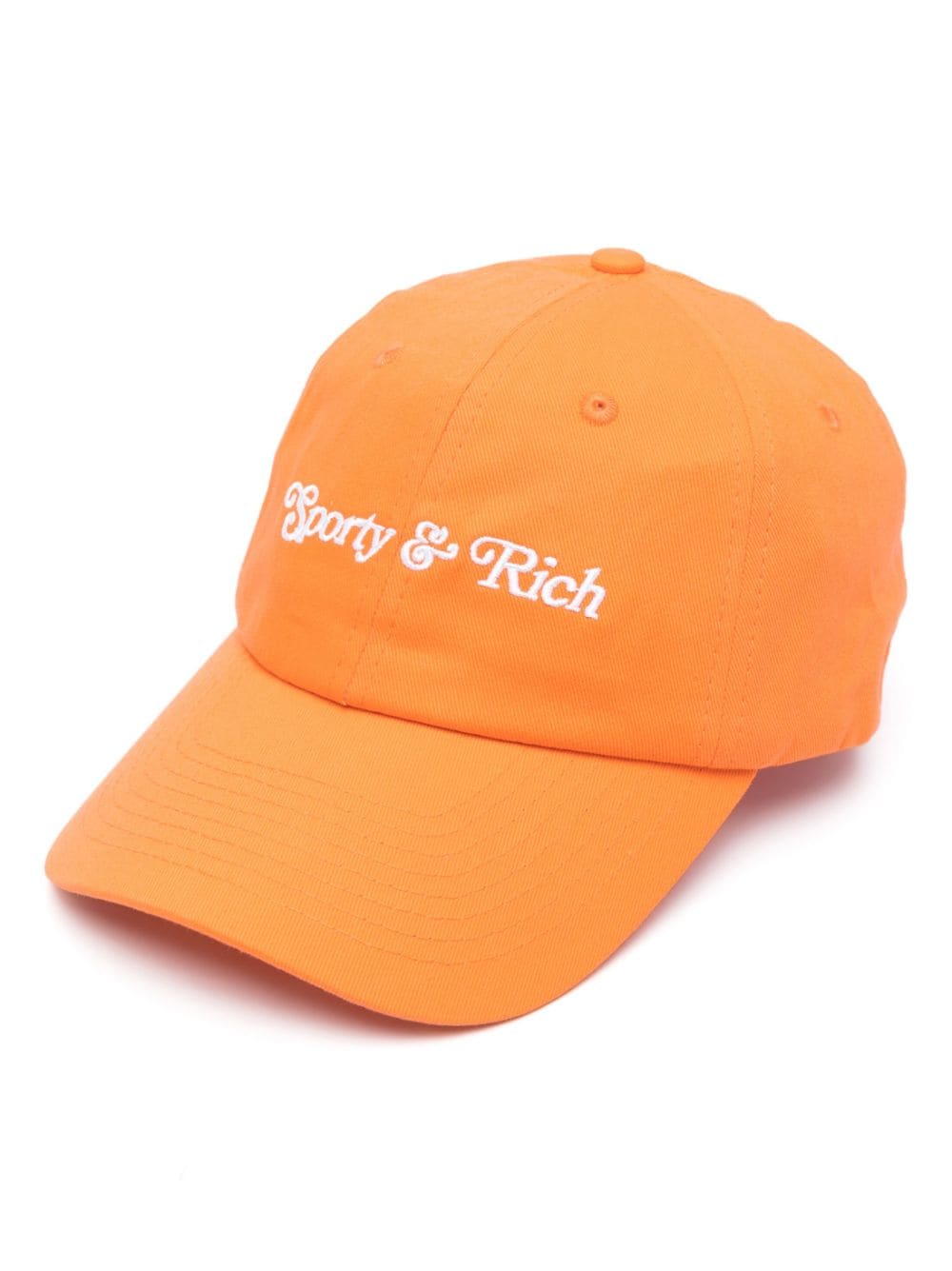 Sporty & Rich NY Tennis Club logo-embroidered cap - Orange von Sporty & Rich