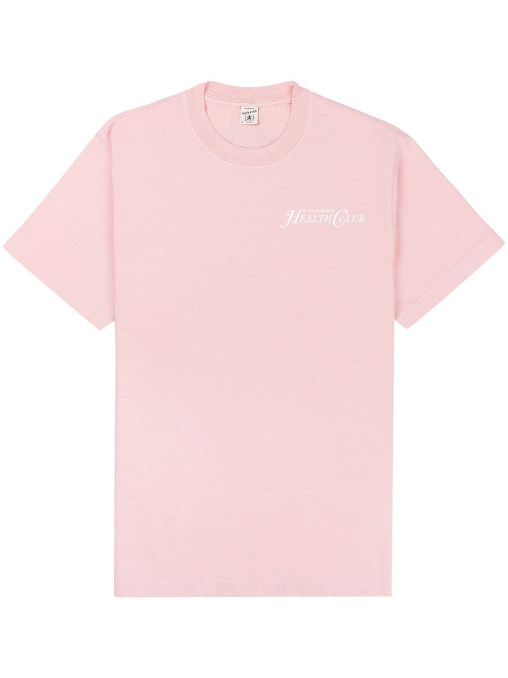 Sporty & Rich Rizzoli cotton T-shirt - Pink von Sporty & Rich