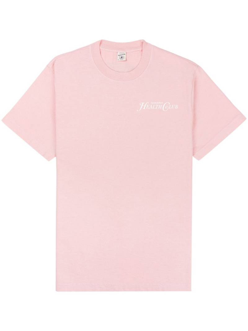 Sporty & Rich Rizzoli cotton T-shirt - Pink von Sporty & Rich