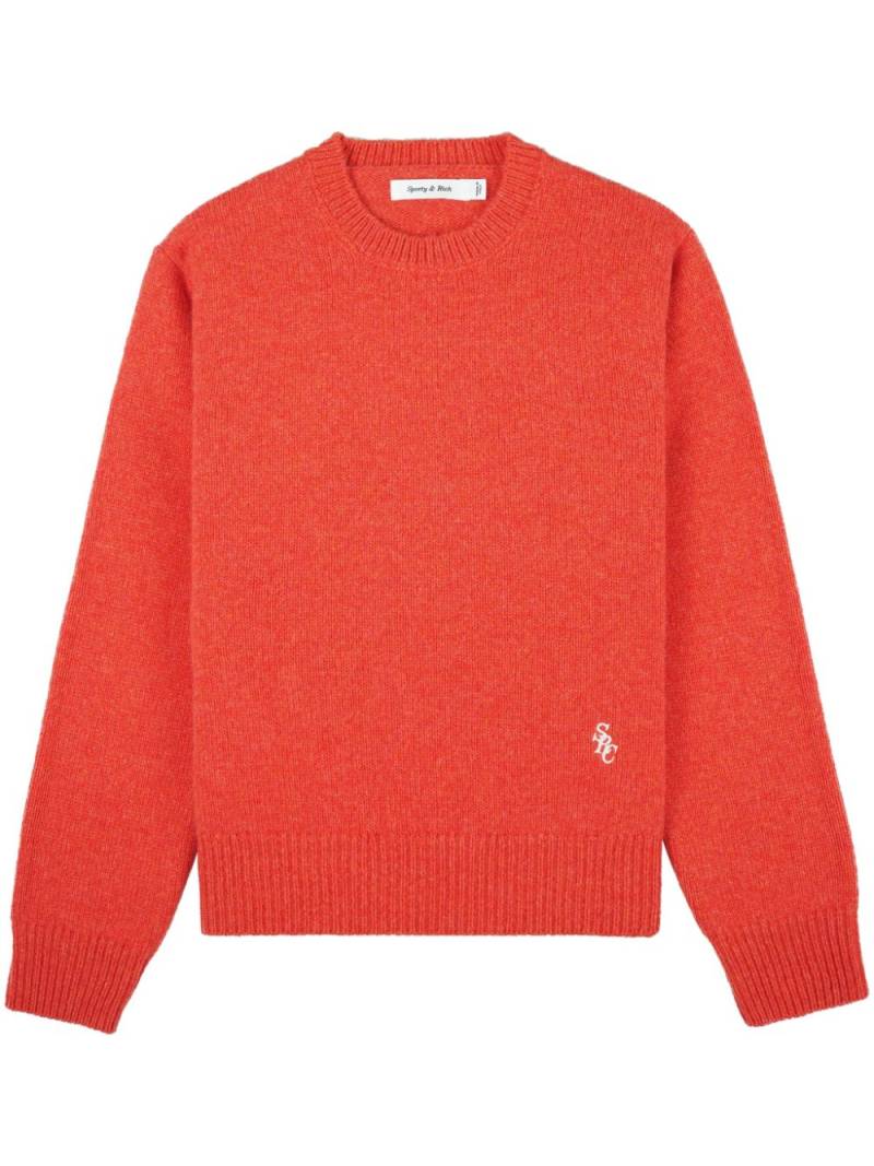 Sporty & Rich SRC wool jumper - Red von Sporty & Rich