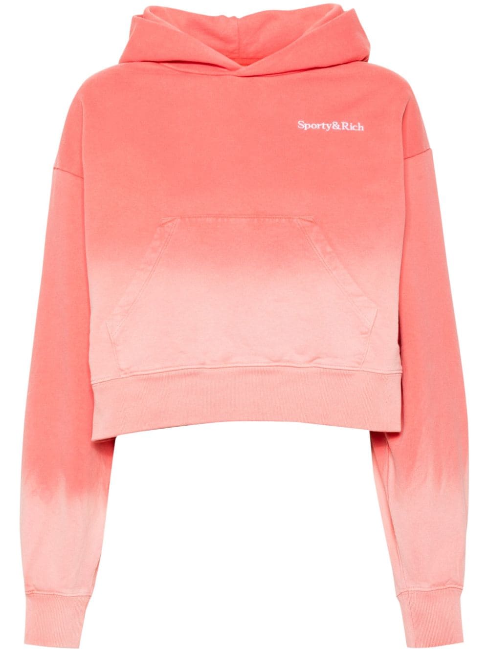 Sporty & Rich Seir logo-embroidered hoodie - Pink von Sporty & Rich