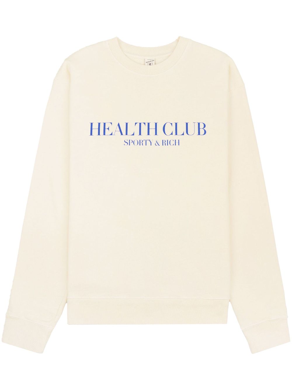 Sporty & Rich Stay Hydrated Health Club sweatshirt - Neutrals von Sporty & Rich