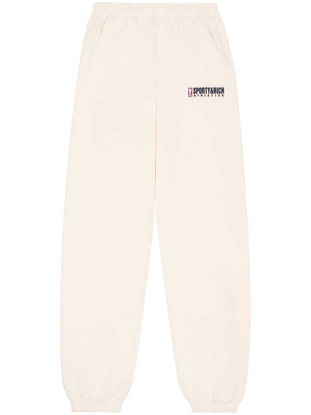 Sporty & Rich Team Logo Sweatpants - Neutrals von Sporty & Rich