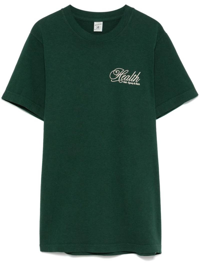 Sporty & Rich The Carlyle Souvenir T-Shirt - Green von Sporty & Rich