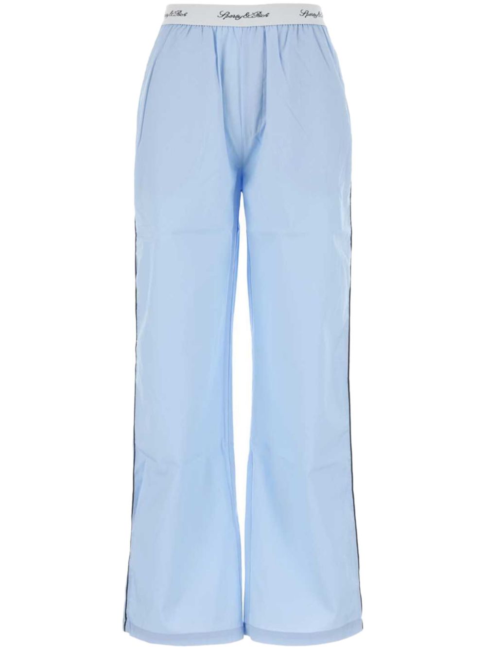 Sporty & Rich Vandome trousers - Blue von Sporty & Rich