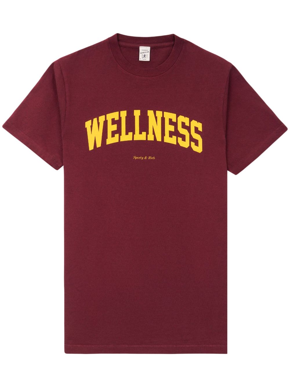 Sporty & Rich Wellness Ivy cotton T-shirt - Red von Sporty & Rich