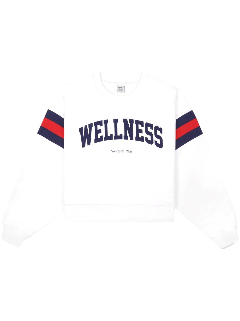 Sporty & Rich Wellness Ivy sweatshirt - White von Sporty & Rich