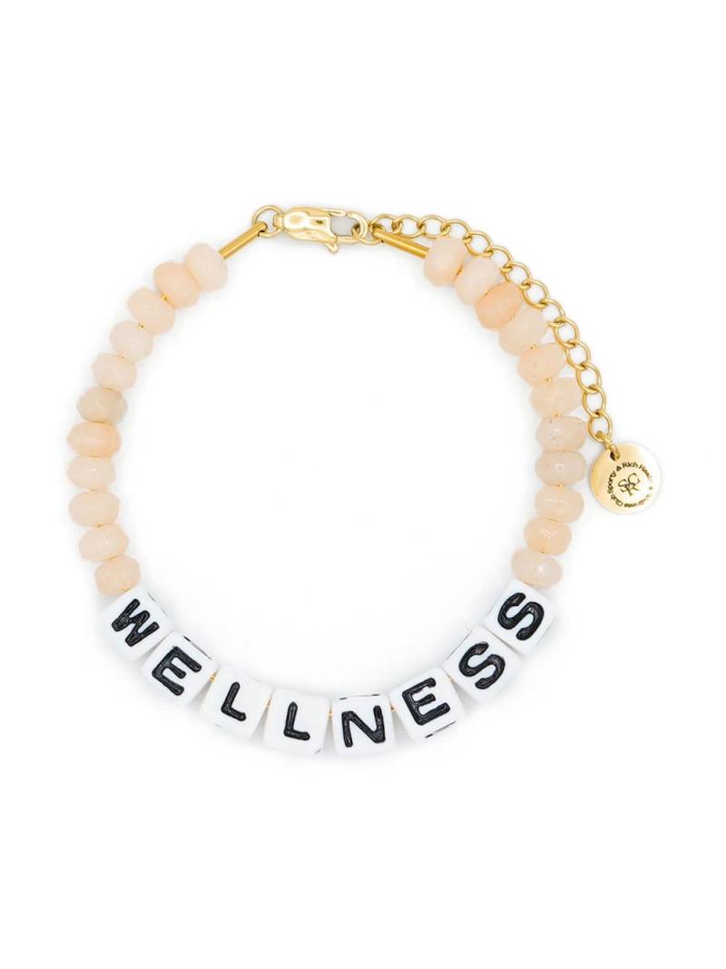 Sporty & Rich Wellness bead-detail bracelet - Pink von Sporty & Rich