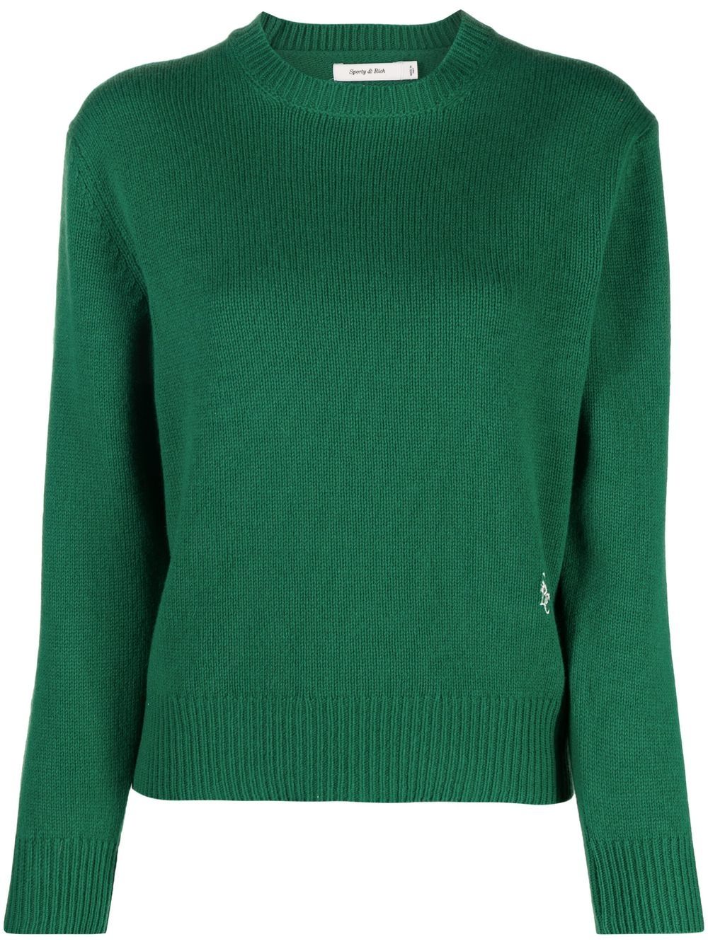 Sporty & Rich crew-neck jumper - Green von Sporty & Rich