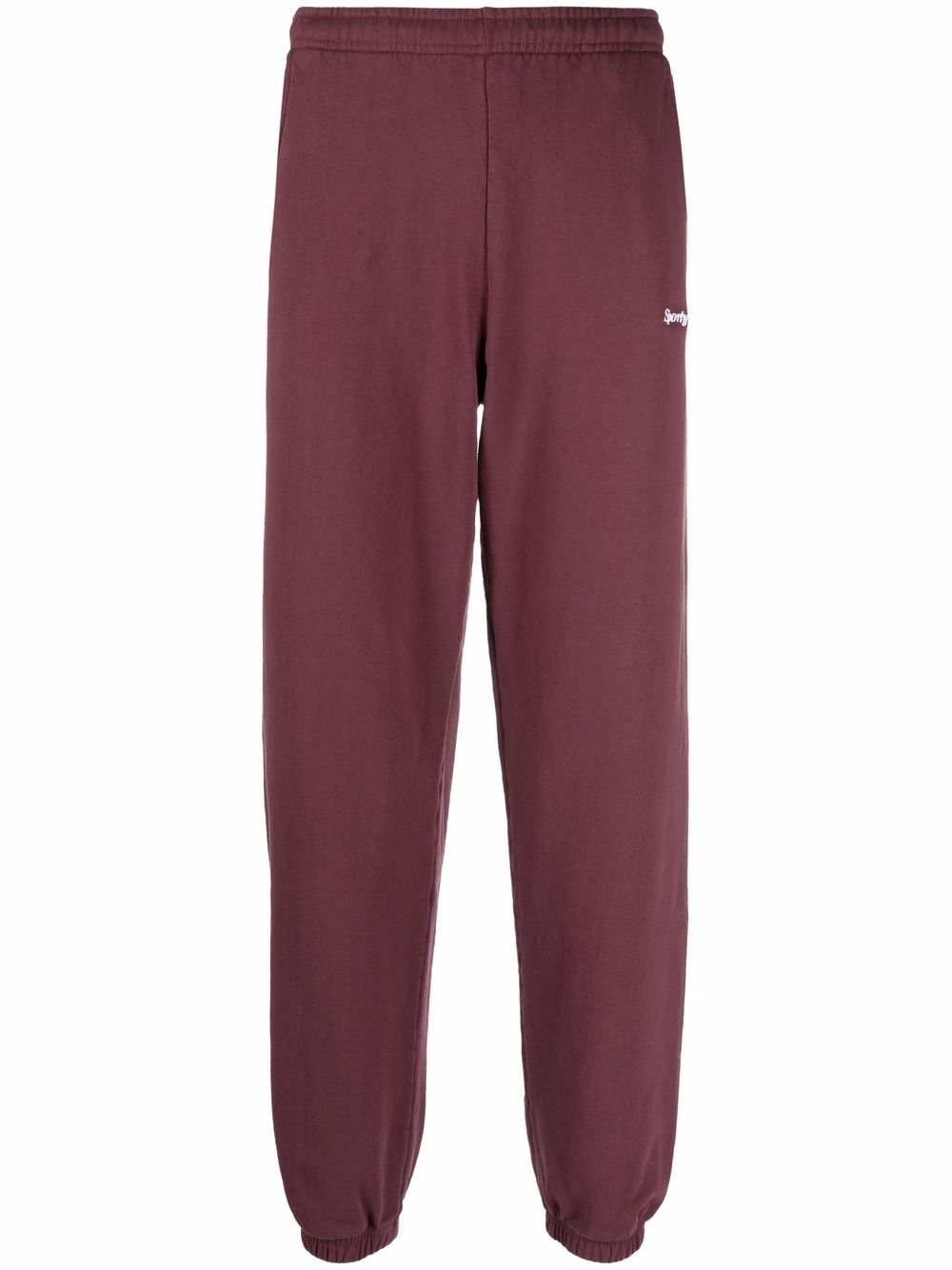 Sporty & Rich embroidered logo sweatpants - Purple von Sporty & Rich