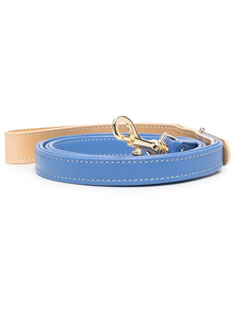 Sporty & Rich leather pet lead - Blue von Sporty & Rich