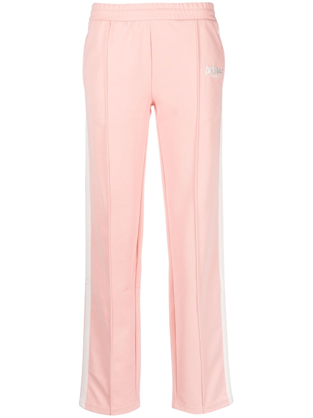 Sporty & Rich logo-embroidered straight-leg track pants - Pink von Sporty & Rich