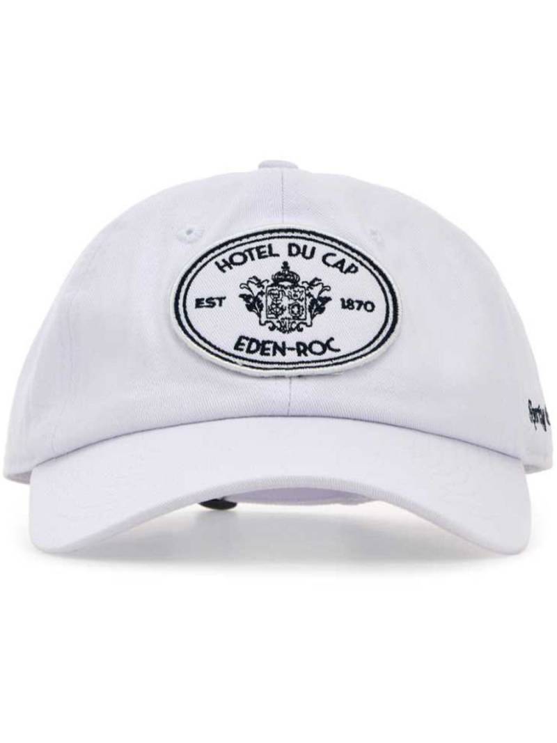 Sporty & Rich logo-patch baseball cap - White von Sporty & Rich