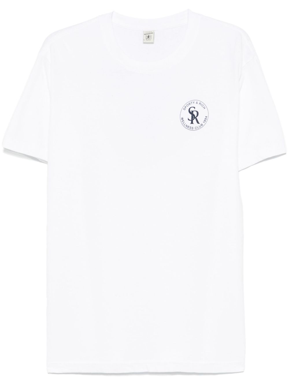 Sporty & Rich logo-print T-shirt - White von Sporty & Rich