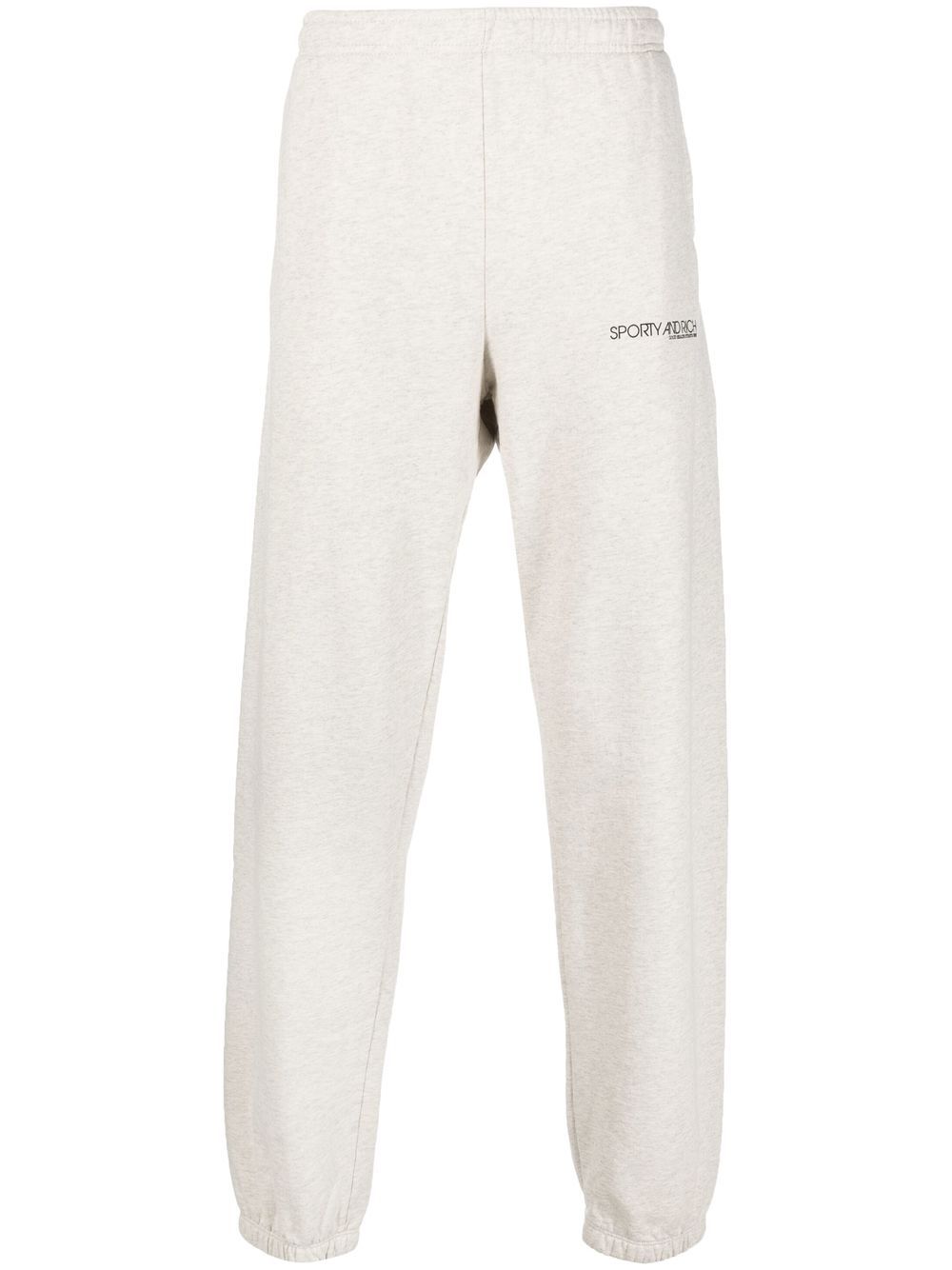 Sporty & Rich logo-print tracksuit bottoms - Grey von Sporty & Rich