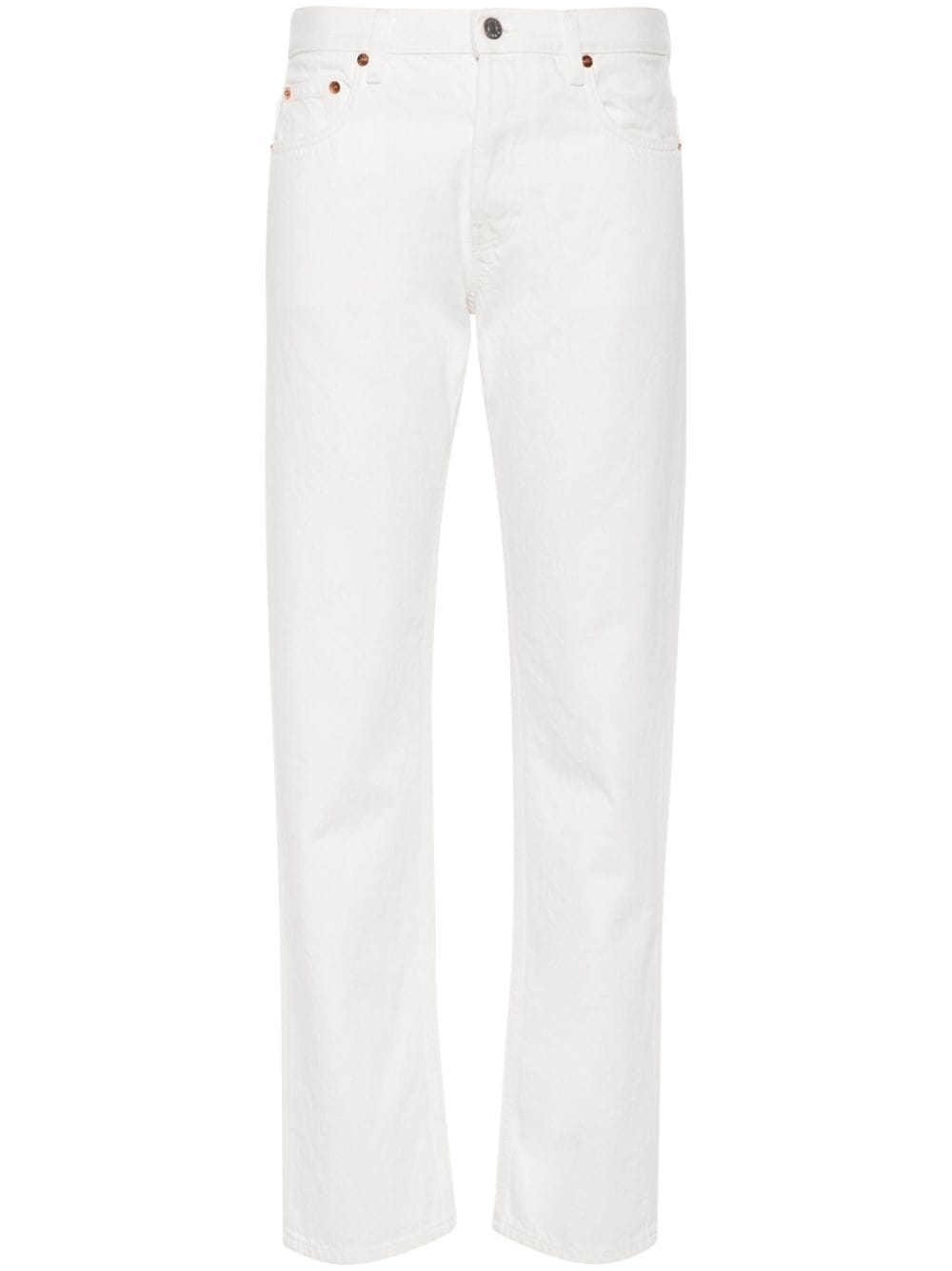 Sporty & Rich straight-leg jeans - Neutrals von Sporty & Rich