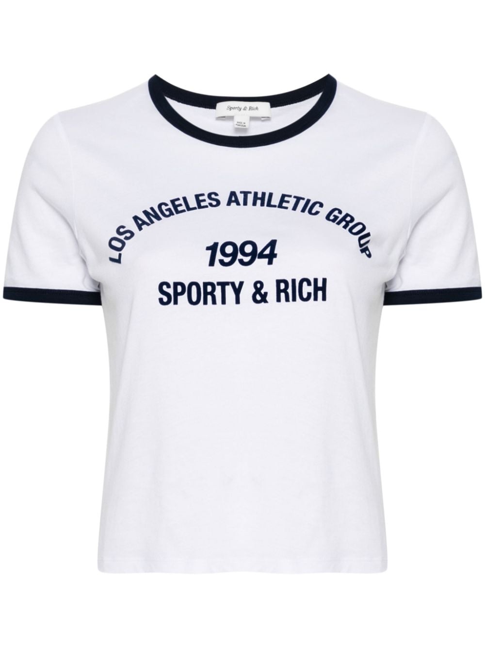 Sporty & Rich text-print T-shirt - White von Sporty & Rich