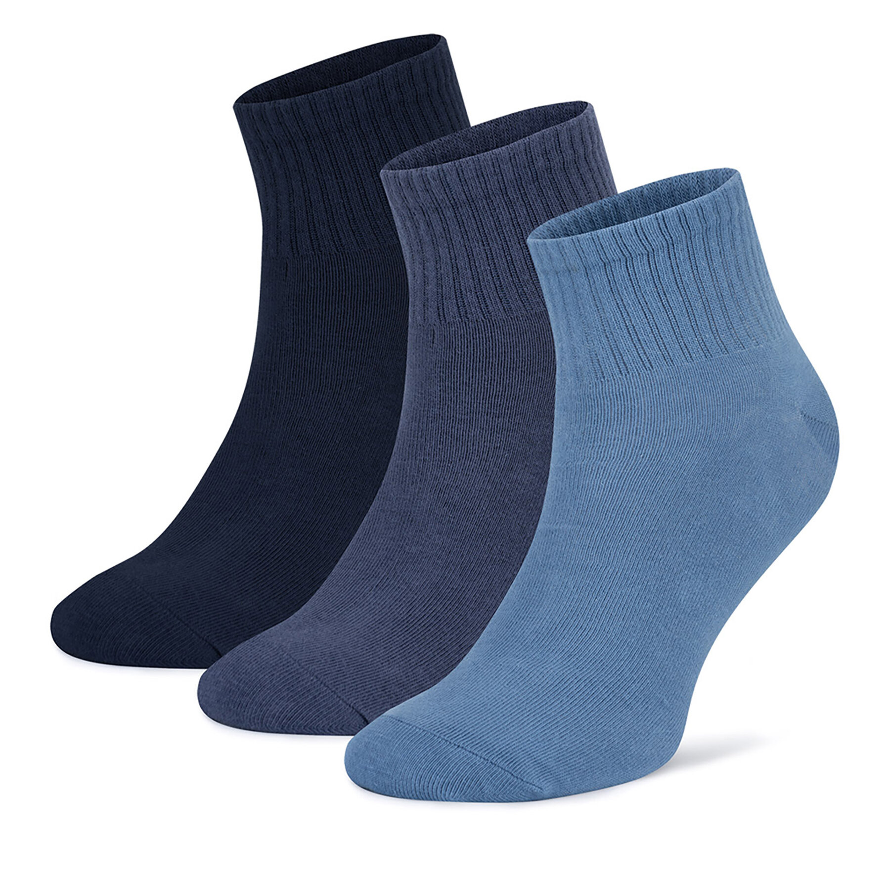 3er-Set niedrige Unisex-Socken Sprandi 0UB-004-AW24 (3-PACK) Blau von Sprandi