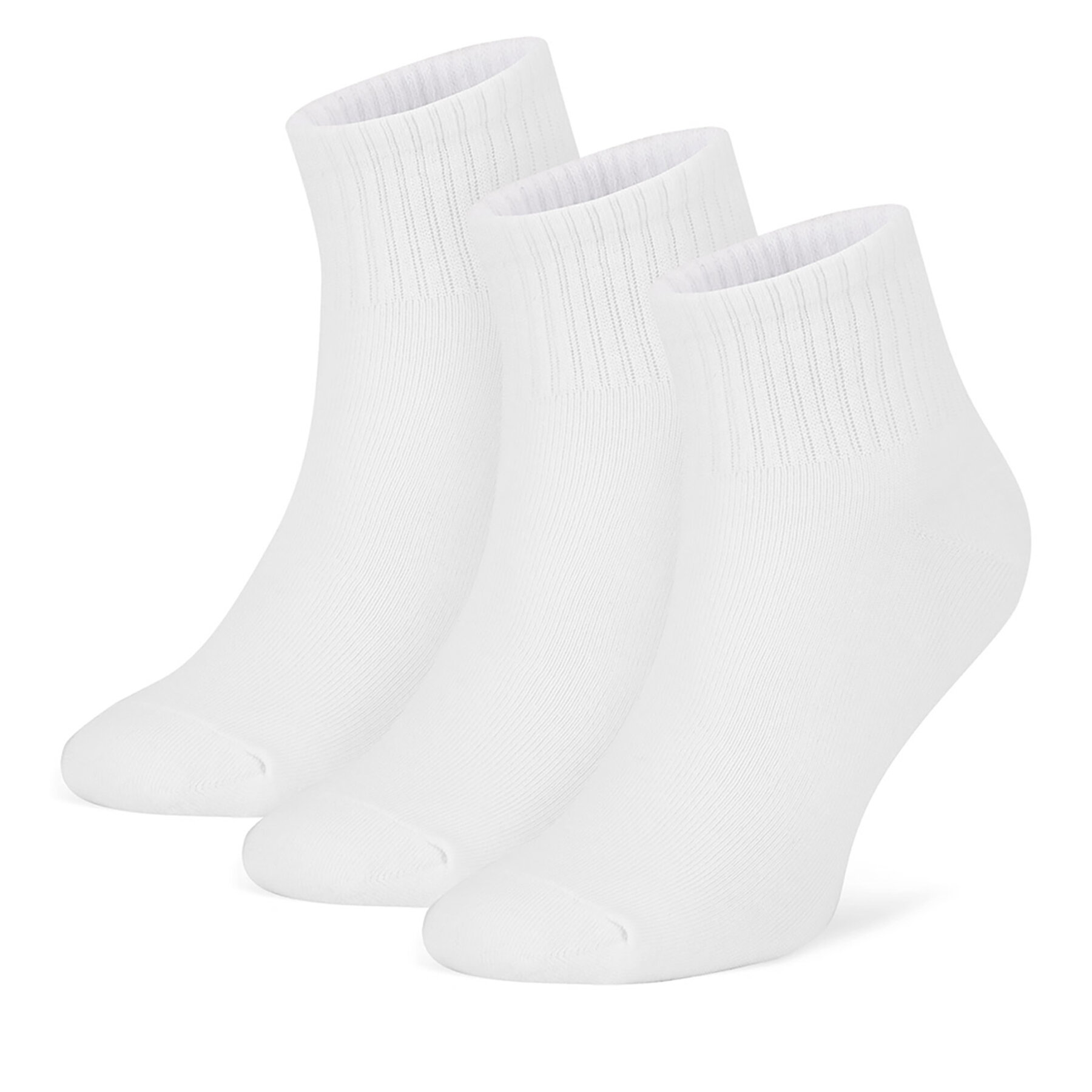 3er-Set niedrige Unisex-Socken Sprandi 0UB-004-AW24 (3-PACK) Weiß von Sprandi