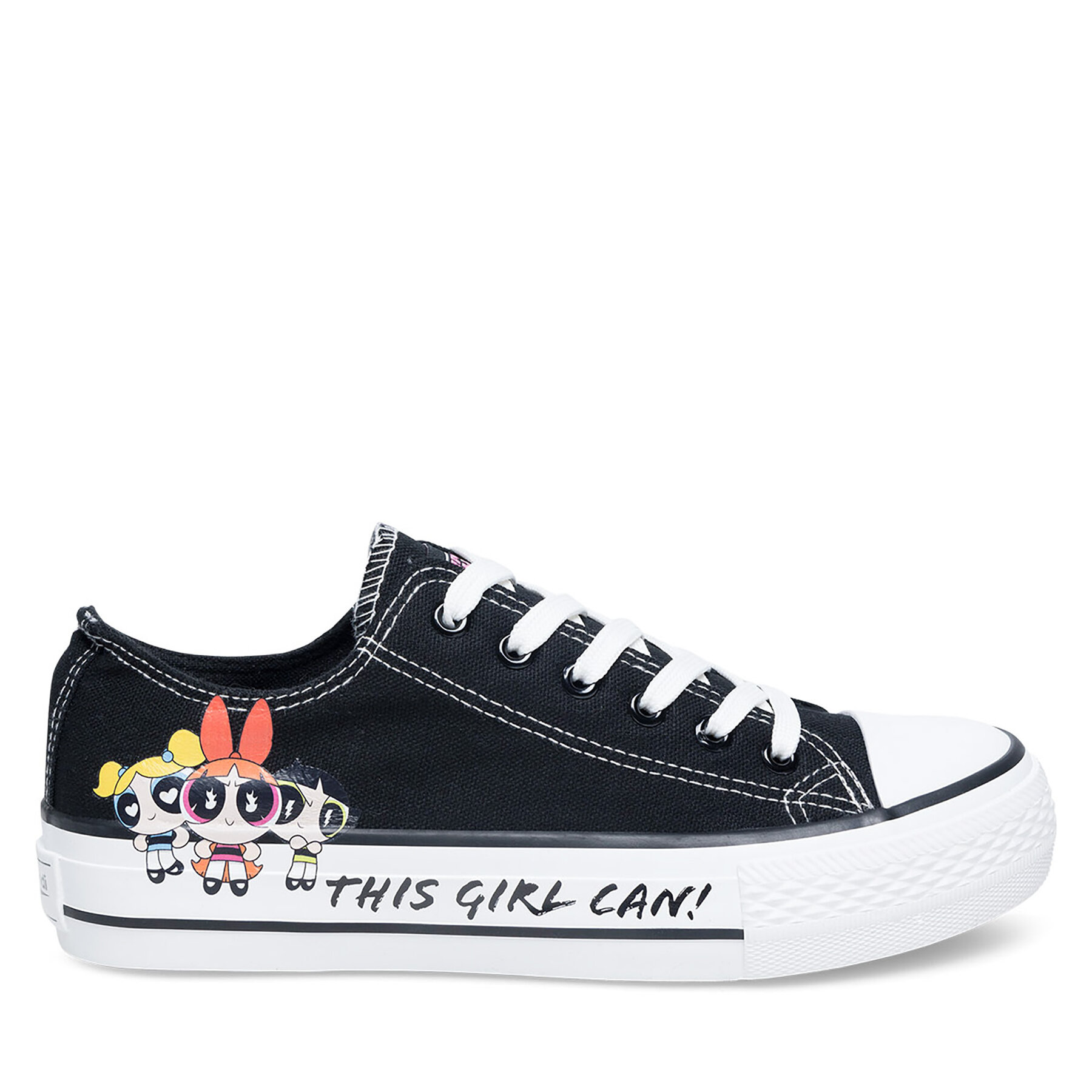 Sneakers aus Stoff Sprandi SS24-154PPG Schwarz Sneakers aus Stoff Sprandi SS24-154PPG Schwarz von Sprandi