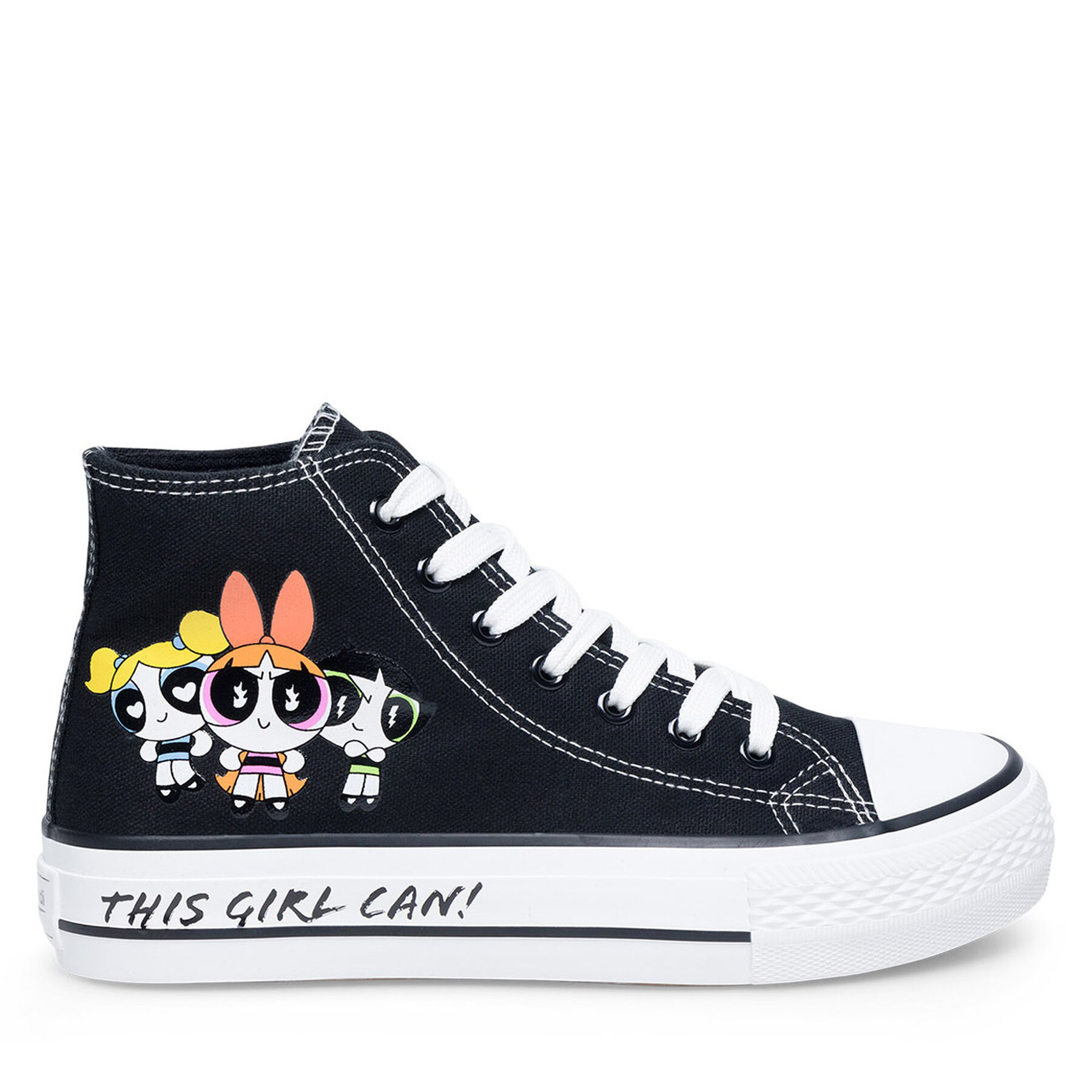 Sneakers aus Stoff Sprandi SS24-155PPG Schwarz Sneakers aus Stoff Sprandi SS24-155PPG Schwarz von Sprandi