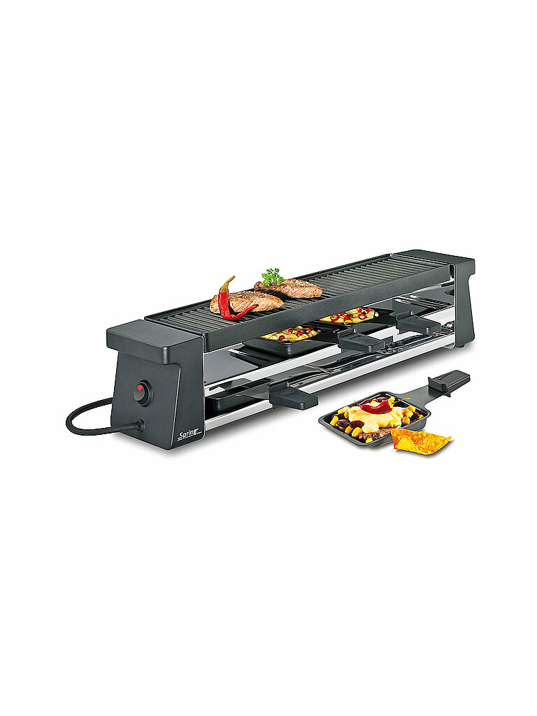 SPRING Raclette 4 Compact (Schwarz) schwarz von Spring