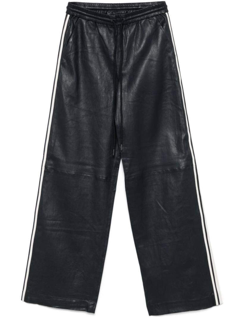 Sprwmn leather trousers - Blue von Sprwmn