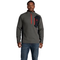 SPYDER Herren Pullover mit 1/2 Zip BANDIT grau | L von Spyder