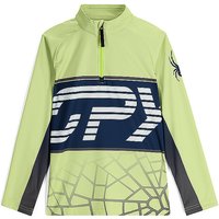 SPYDER Jungen Unterzieh Zipshirt Web gelb | 128 von Spyder