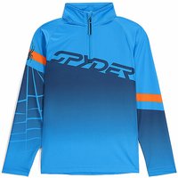 SPYDER Kinder Unterzieh Zipshirt Incline blau | 128 von Spyder