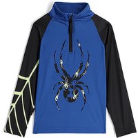 SPYDER Mini Jungen Unterzieh Zipshirt bug blau | 104 von Spyder