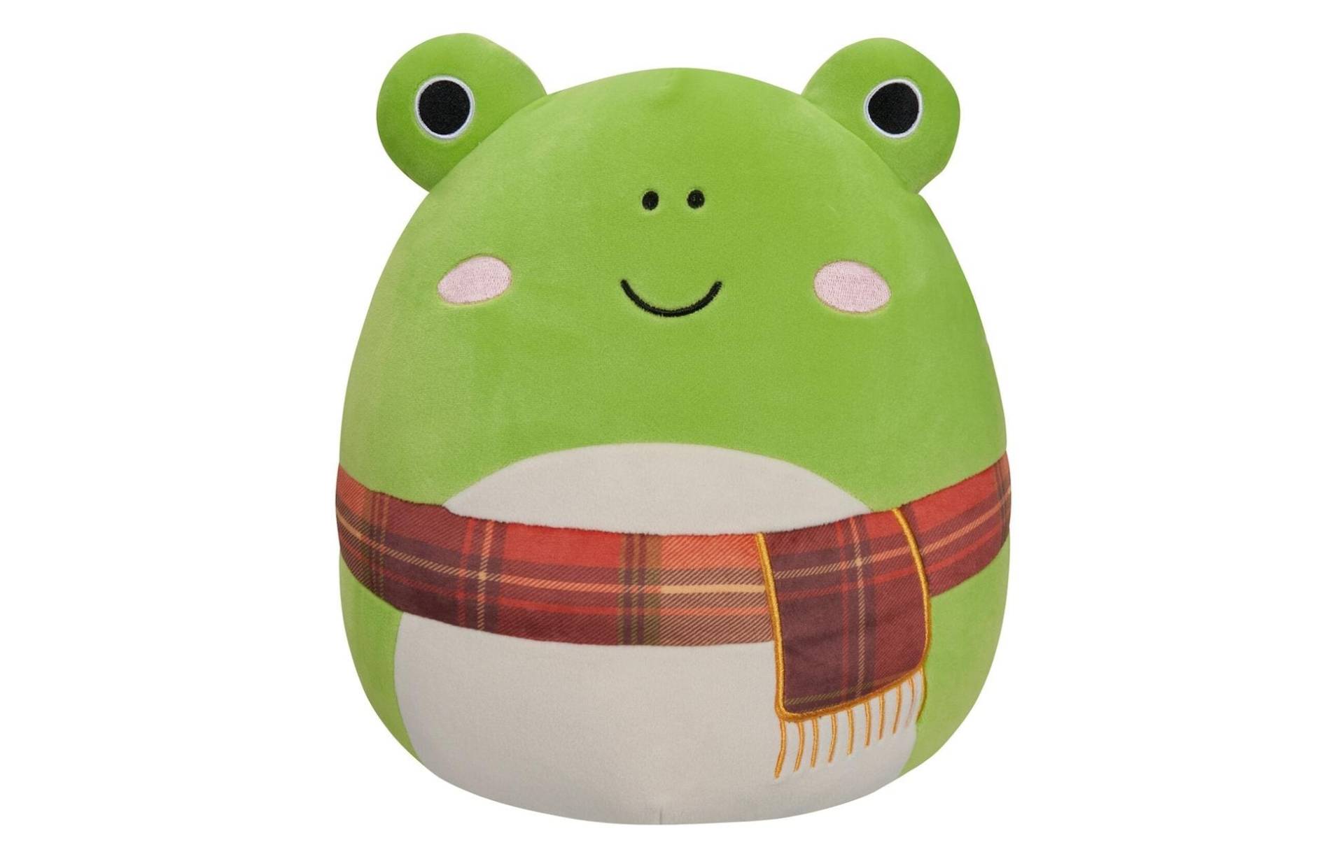 Squishmallow Plüschfigur »Wendy Frosch mit Schal 30 cm« von Squishmallow