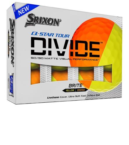 Srixon Q-Star T3 Divide - yellow-orange von Srixon