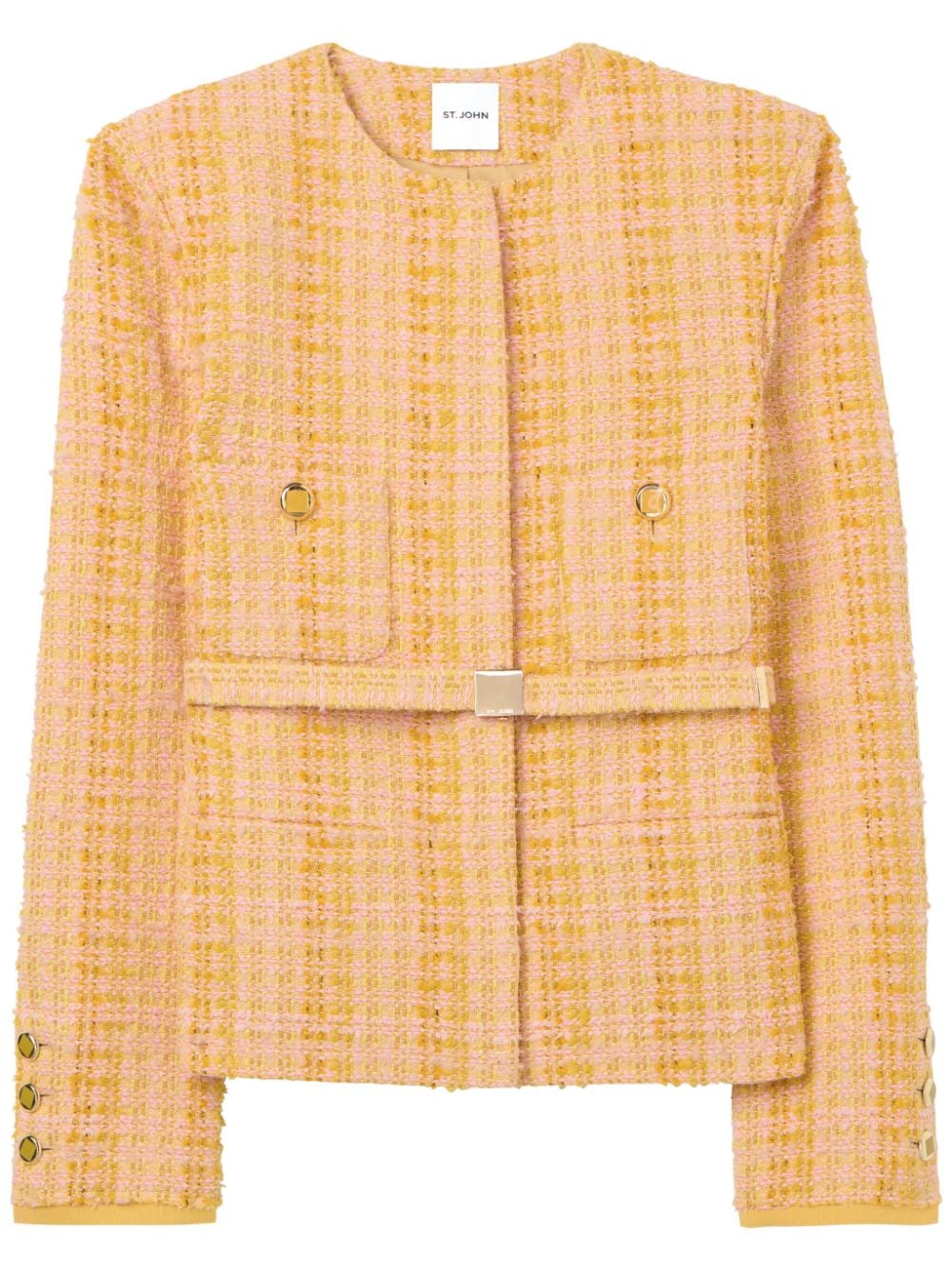 St. John tweed jacket - Yellow von St. John