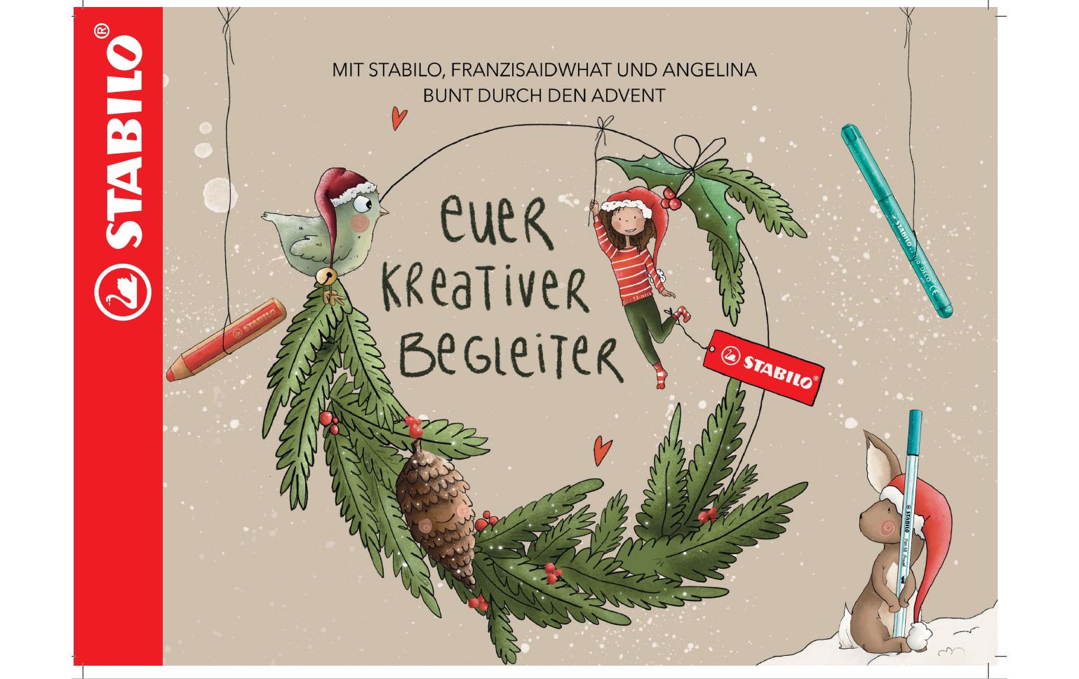 STABILO Adventskalender »Familie 2021«, ab 3 Jahren von Stabilo