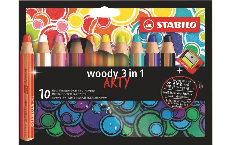 STABILO Buntstift »Woody Arty, 3 in« von Stabilo