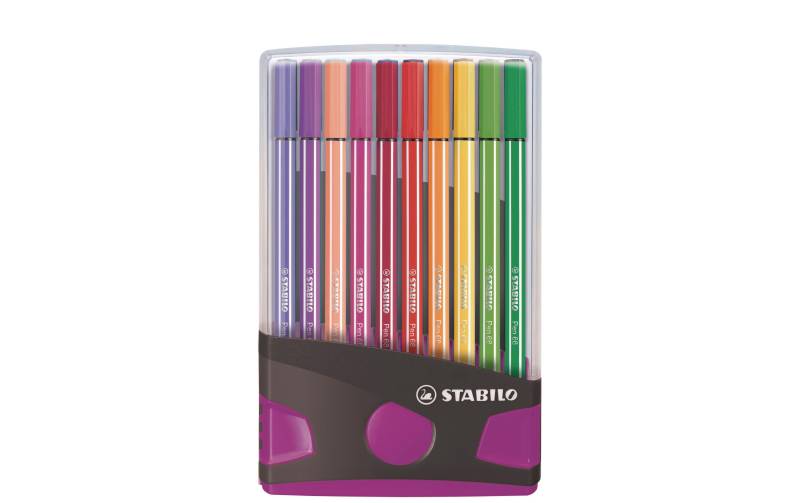 STABILO Faserstift »Pen 68 Colorpara«, Deckend von Stabilo