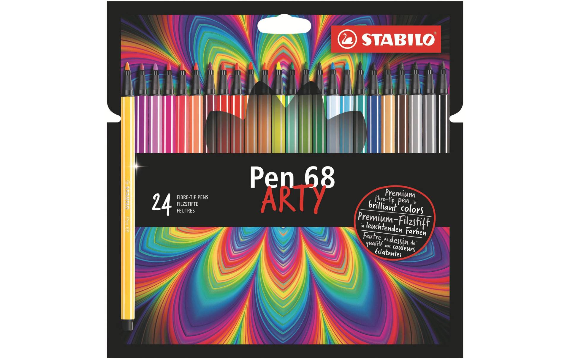 STABILO Faserstift »Pen68 Arty, 24 S« von Stabilo