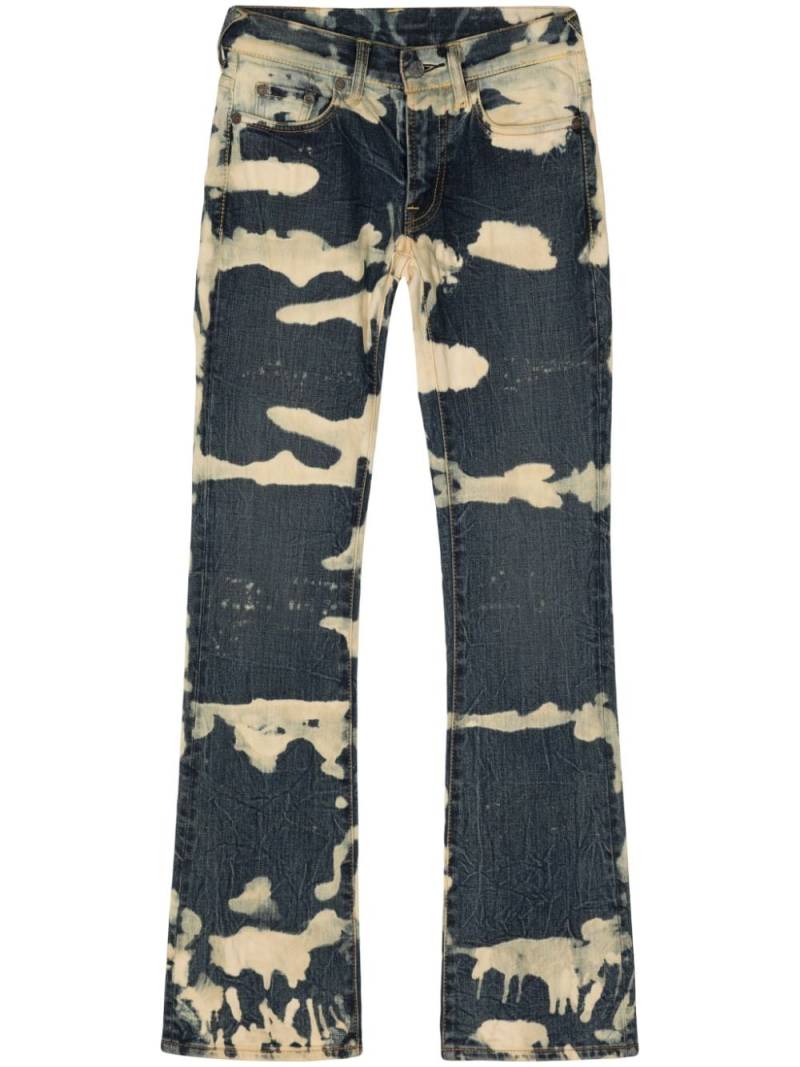 Stain Shade bleached bootcut jeans - Blue von Stain Shade