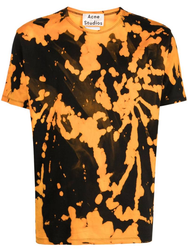 Stain Shade tie-dye crew-neck T-shirt - Black von Stain Shade