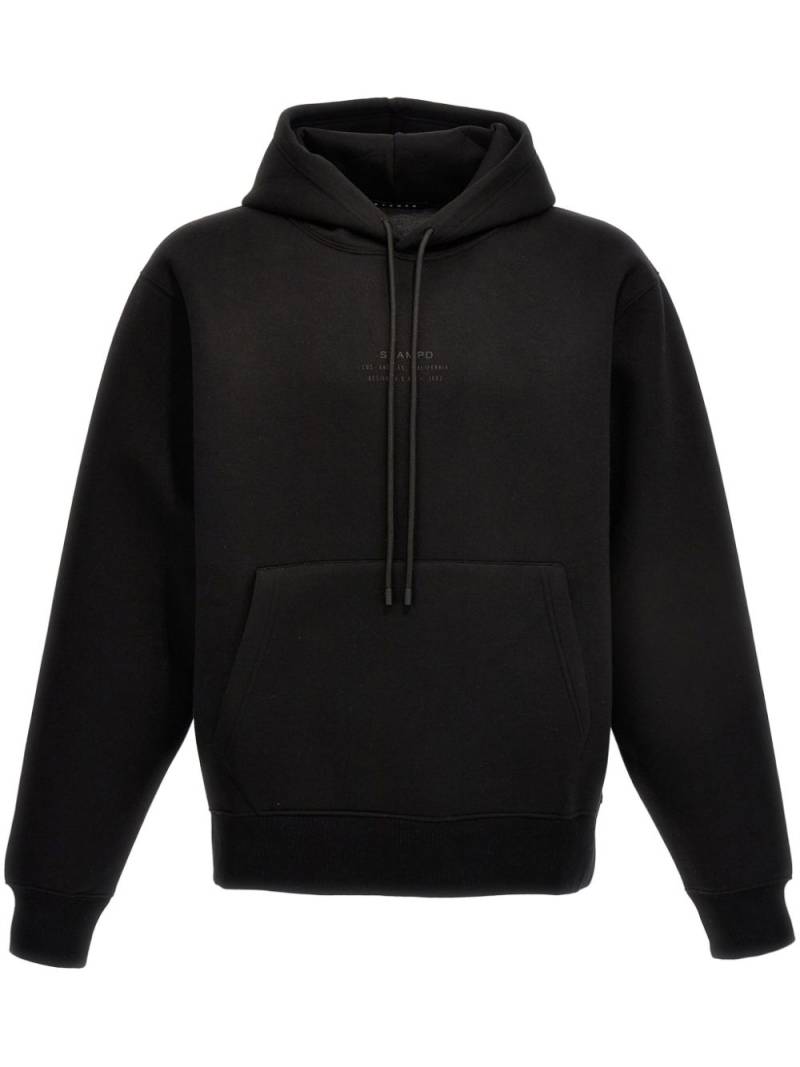 Stampd Stacked Logo hoodie - Black von Stampd