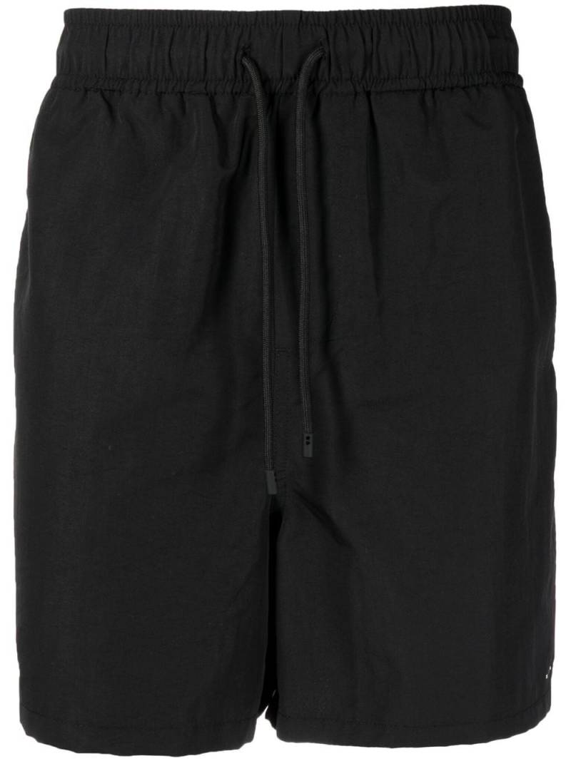 Stampd logo-print track shorts - Black von Stampd